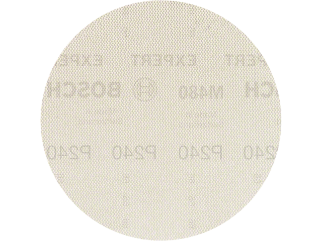 5-delni komplet brusnih mrež Bosch EXPERT M480 za ekscentrične brusilnike, 150mm, Zrnatost: 240, 2608900695